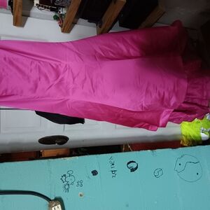 Elegant Pink Evening Gown